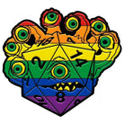 DieHolder / Eye Tyrant - Hard Enamel Adventure Dice Pin Metal by Norse Foundry-Pins-Norse Foundry-D&D Enamel Pin-D&D Pin-Dungeons and Dragons Enamel Pin-DnD Accessories