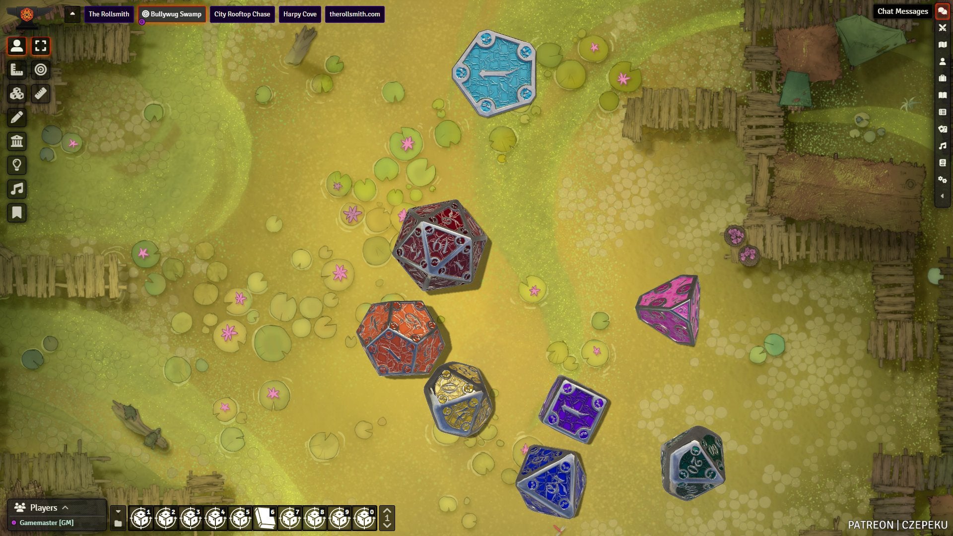 Dungeon Delve Treasure Trove Digital Dice Set