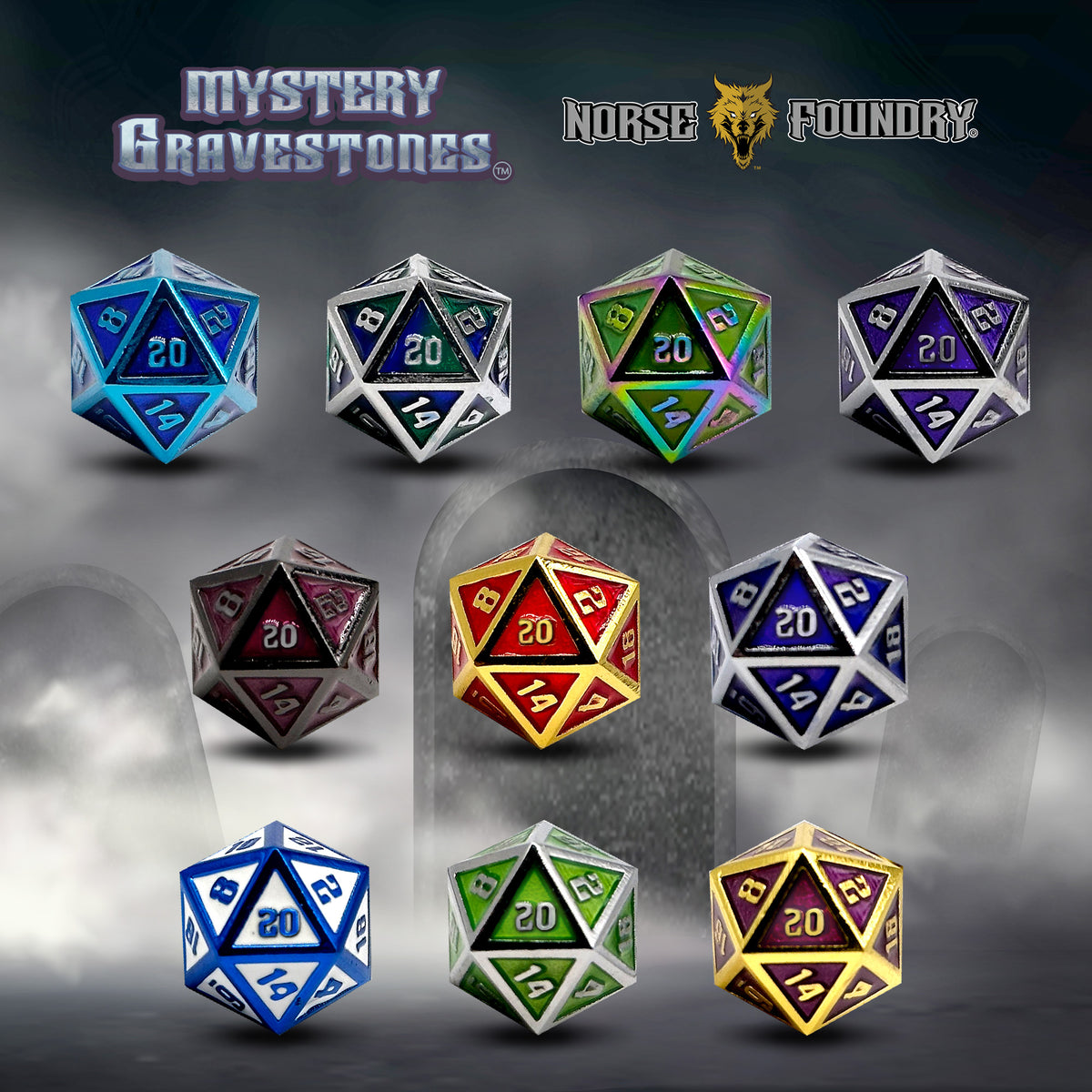 thumbnail image 2 of Norse Foundry: 2nd Edition Class Mystery D20 2 of 13