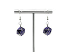 Doppelgänger - Ioun Stone D20 Dice Earrings by Norse Foundry-Earrings-Norse Foundry-dungeons and dragons-dnd-dungeons & dragons-earrings-d&d accessories-dice earrings- d20 earrings