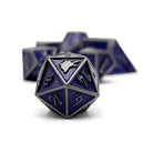 Doppelgänger - Norse Themed Metal Dice Set-Zinc Alloy Dice-Norse Foundry-Norse Foundry-dungeons & dragons-d&d dice set-rpg dice set-d20-metal dice set-d&d-perfect for tabletop rpgs