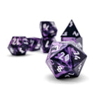 Dracolich - 7 Piece RPG Set 6063 Aluminum Wondrous Dice-Wondrous Dice | Set of 7-Norse Foundry-Norse Foundry-aluminum dice-dungeons & dragons-d&d dice set-rpg dice set-aluminum d&d dice set-d&d-lightweight-perfect for tabletop rpgs