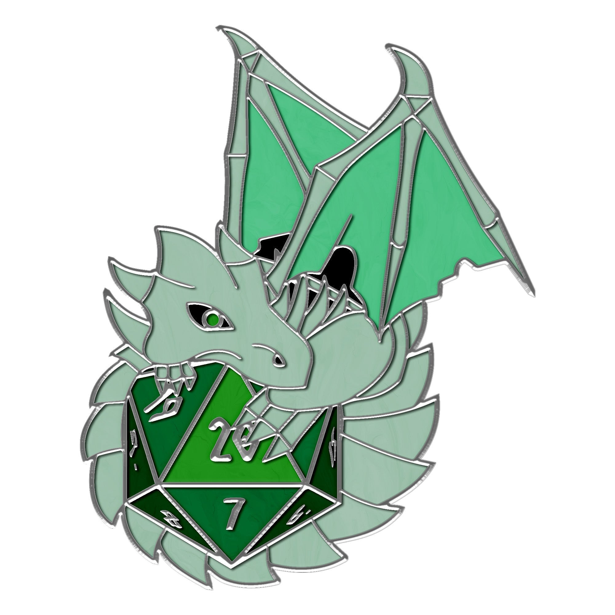 Dracolich - Hard Enamel Adventure Dice Pin Metal by Norse Foundry-Pins-Norse Foundry-D&D Enamel Pin-D&D Pin-Dungeons and Dragons Enamel Pin-DND Accessories