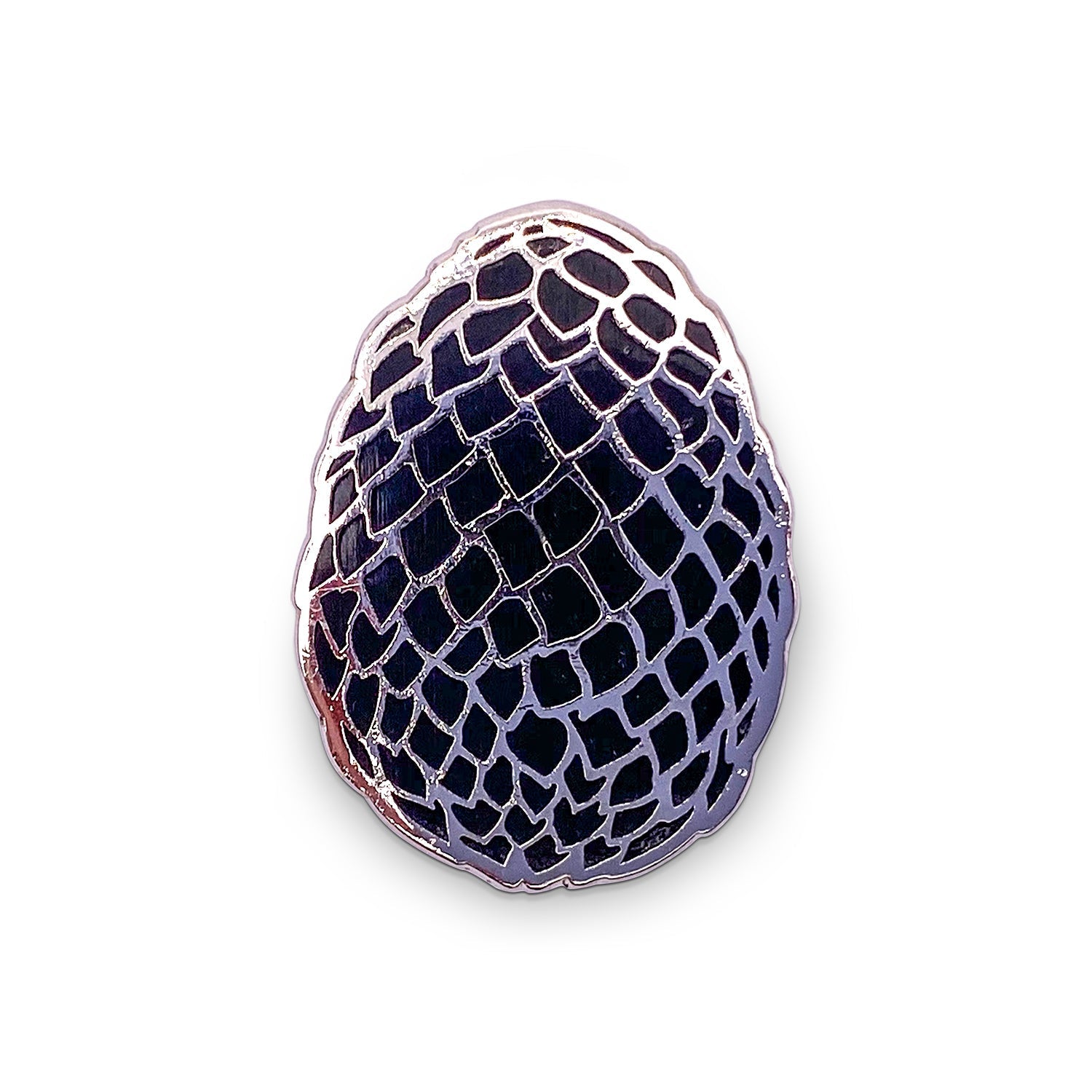 Dragon Egg - Hard Enamel Adventure Pin Metal by Norse Foundry Blue Dragon Egg - Hard Enamel Adventure Pin Metal by Norse Foundry Blue