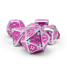 Dungeon Delve - Arcane Trap 7 Piece RPG set Alloy Metal Dice-Metal - Zinc Alloy Dice-Norse Foundry-Norse Foundry-dungeons & dragons-d&d dice set-rpg dice set-d20-metal dice set-d&d-perfect for tabletop rpgs