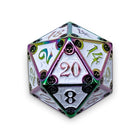 Dungeon Delve Runestones™ - 25mm D20 - Bone Yard-Zinc Alloy Dice-Norse Foundry-Norse Foundry-dungeons & dragons-d&d dice-rpg dice-d20-metal dice-d&d-25mm-perfect for tabletop rpgs