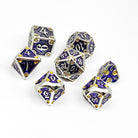 Dungeon Delve - Tomb of the Dead 7 Piece RPG set Alloy Metal Dice-Metal - Zinc Alloy Dice-Norse Foundry-Dungeons and Dragons-D&D Dice-D20-Metal Dice Set-D&D-D&D Metal Dice Set-Perfect for Tabletop RPGs