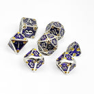 Dungeon Delve - Tomb of the Dead 7 Piece RPG set Alloy Metal Dice-Metal - Zinc Alloy Dice-Norse Foundry-Norse Foundry-dungeons & dragons-d&d dice set-rpg dice set-d20-metal dice set-d&d-perfect for tabletop rpgs