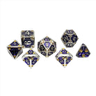 Dungeon Delve - Tomb of the Dead 7 Piece RPG set Alloy Metal Dice-Metal - Zinc Alloy Dice-Norse Foundry-Norse Foundry-dungeons & dragons-d&d dice set-rpg dice set-d20-metal dice set-d&d-perfect for tabletop rpgs