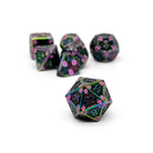 Dungeon Delve - Torture Chamber 7 Piece RPG set Alloy Metal Dice-Metal - Zinc Alloy Dice-Norse Foundry-Dungeons and Dragons-D&D Dice-D20-Metal Dice Set-DND-D&D Metal Dice Set-Perfect for Tabletop RPGs