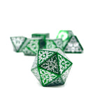 Feyweave - Emerald Vale-Norse Foundry-Norse Foundry-dungeons & dragons-d&d dice set-rpg dice set-d20-metal dice set-d&d-perfect for tabletop rpgs