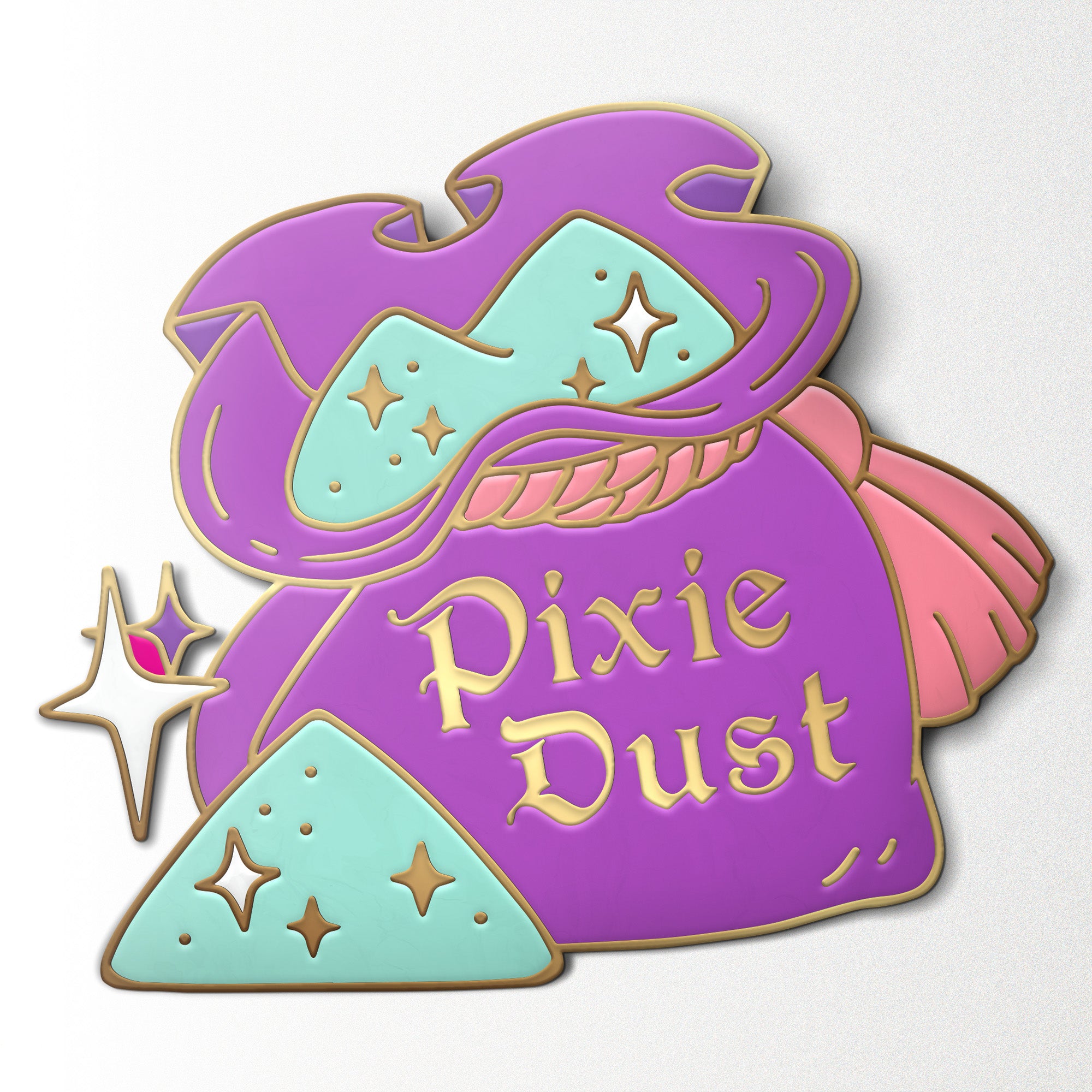 Fae Mystery Pin-Enamel Pin-Norse Foundry-dungeons and dragons-d&d-dnd pins-dungeons & dragons-Pins-Mystery-Mystery Pins