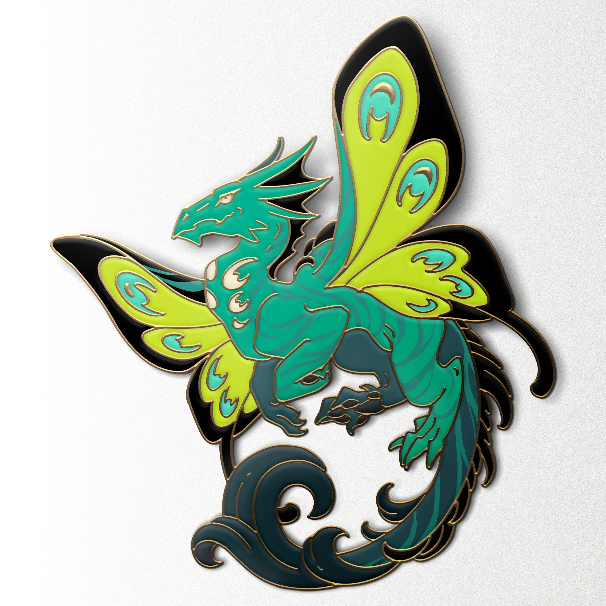 Fae Mystery Pin-Enamel Pin-Norse Foundry-dungeons and dragons-d&d-dnd pins-dungeons & dragons-Pins-Mystery-Mystery Pins