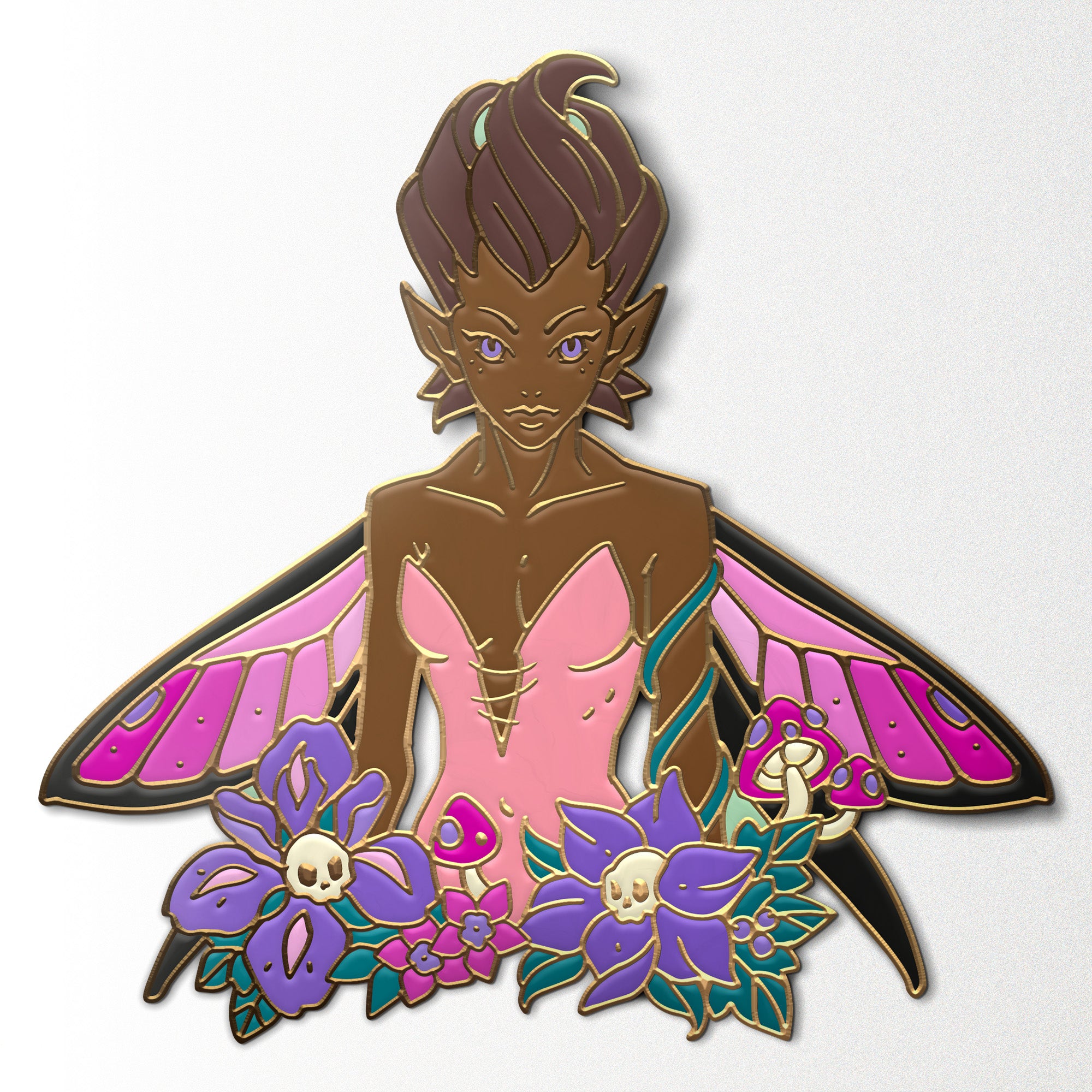 Fae Mystery Pin-Enamel Pin-Norse Foundry-dungeons and dragons-dnd-d&d pins-dungeons & dragons-Pins-Mystery-Mystery Pins