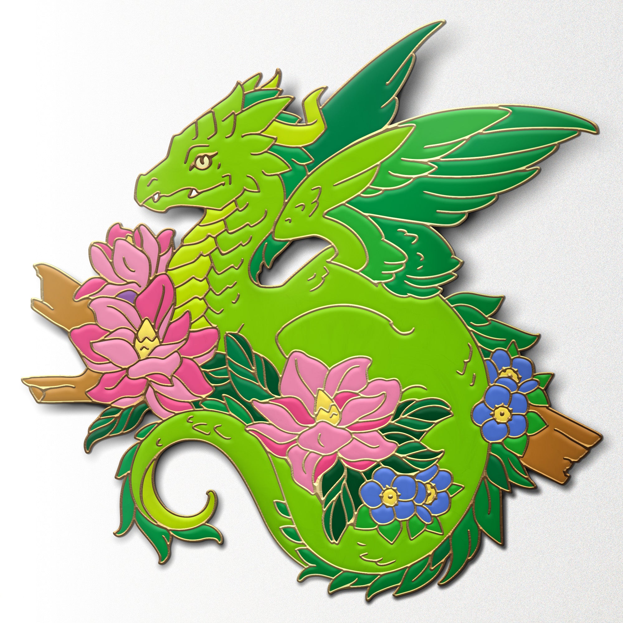 Fae Mystery Pin-Enamel Pin-Norse Foundry-dungeons and dragons-dnd-d&d pins-dungeons & dragons-Pins-Mystery-Mystery Pins
