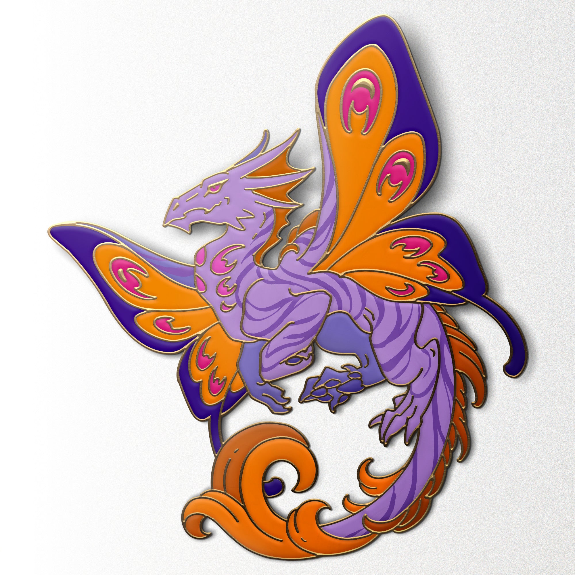 Fae Mystery Pin-Enamel Pin-Norse Foundry-dungeons and dragons-dnd-d&d pins-dungeons & dragons-Pins-Mystery-Mystery Pins