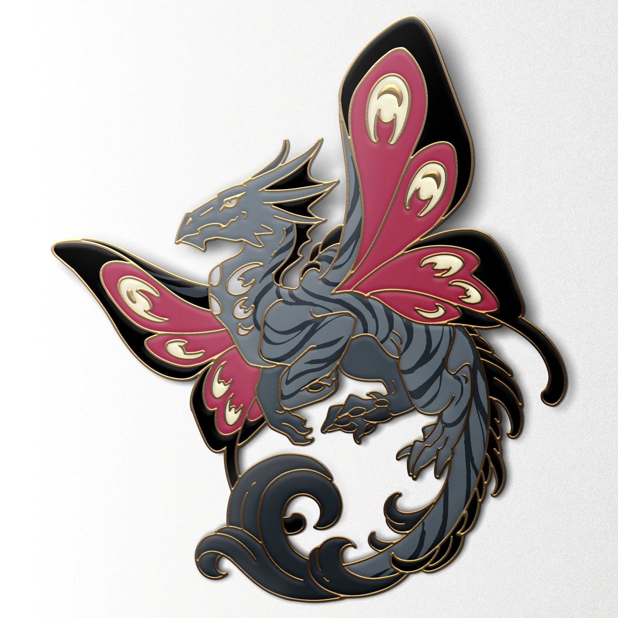 Fae Mystery Pin-Enamel Pin-Norse Foundry-dungeons and dragons-dnd-d&d pins-dungeons & dragons-Pins-Mystery-Mystery Pins