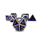 Fenrir - Norse Themed Metal Dice Set-Zinc Alloy Dice-Norse Foundry-Norse Foundry-dungeons & dragons-d&d dice set-rpg dice set-d20-metal dice set-d&d-perfect for tabletop rpgs