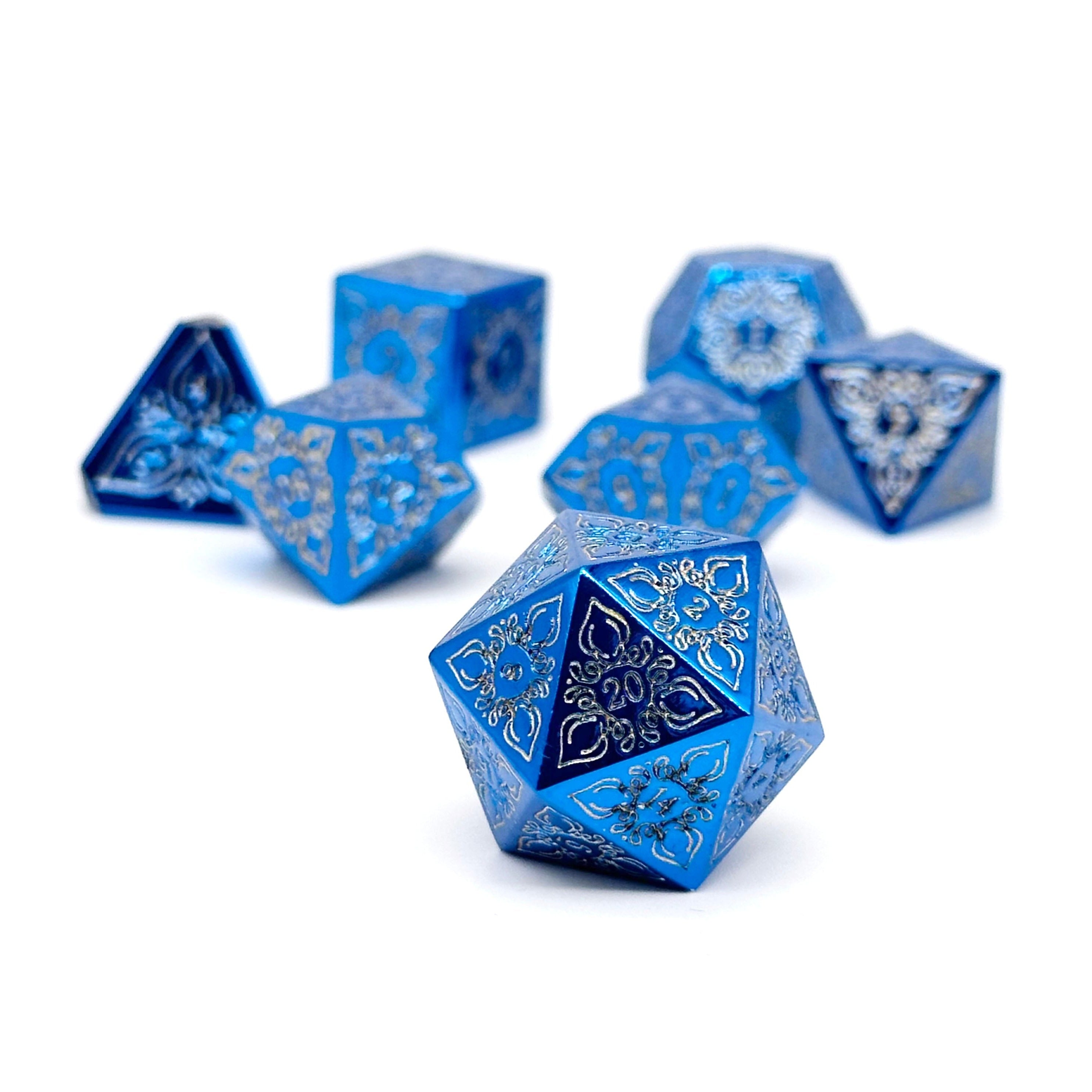 Feyweave - Brightwing-Norse Foundry-Norse Foundry-dungeons & dragons-d&d dice set-rpg dice set-d20-metal dice set-d&d-perfect for tabletop rpgs
