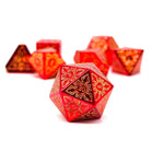 Feyweave - Calypso-Norse Foundry-Norse Foundry-dungeons & dragons-d&d dice set-rpg dice set-d20-metal dice set-d&d-perfect for tabletop rpgs
