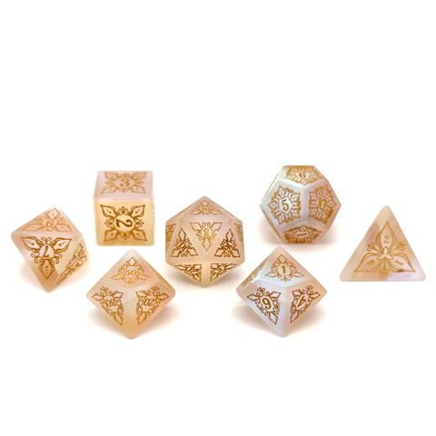 Feyweave - Frosted K9 with Gold Font