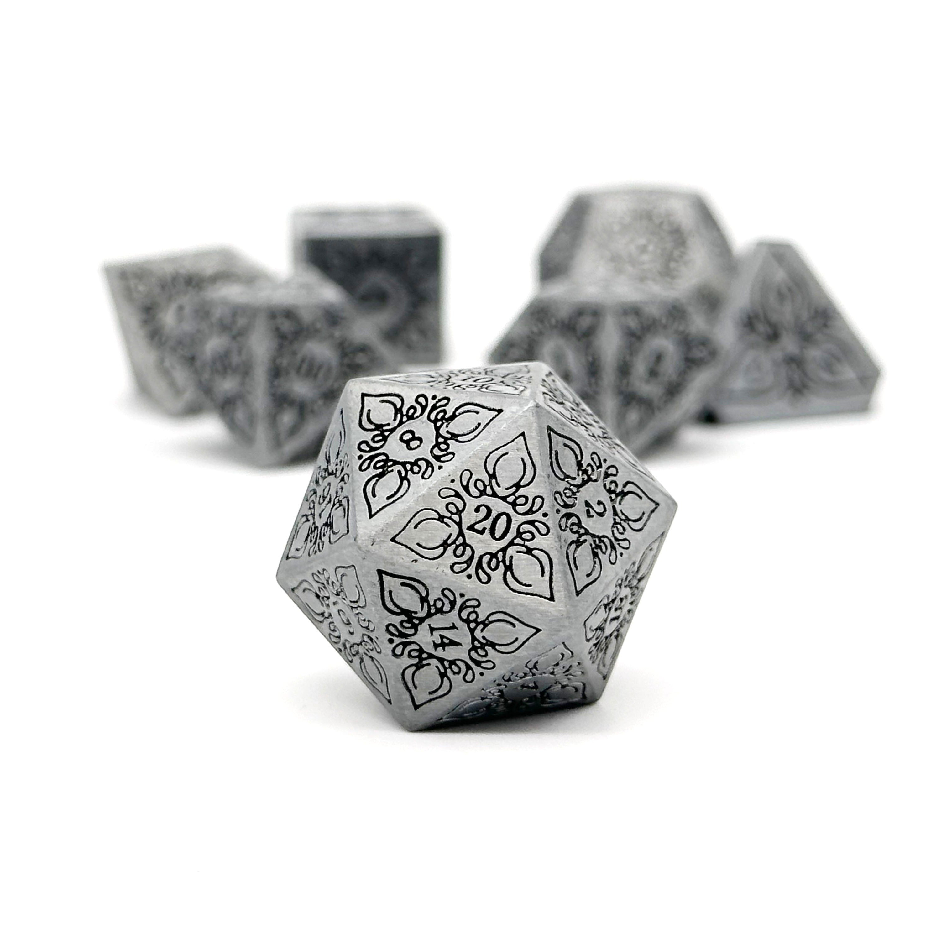 Feyweave - Titan Forged-Norse Foundry-Norse Foundry-dungeons & dragons-d&d dice set-rpg dice set-d20-metal dice set-d&d-perfect for tabletop rpgs