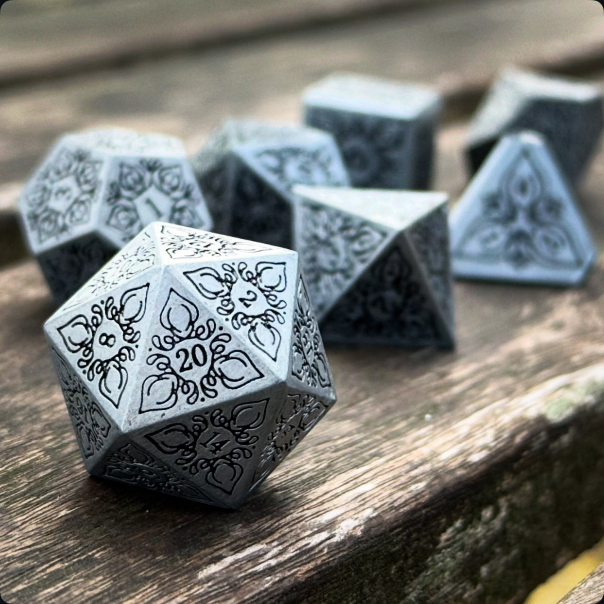 Feyweave Dice Sets - Metal | Norse Foundry
