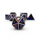 Geri - Norse Themed Metal Dice Set-Zinc Alloy Dice-Norse Foundry-Dungeons and Dragons-D&D Dice-D20-Metal Dice Set-DND-DND Metal Dice Set-Perfect for Tabletop RPGs