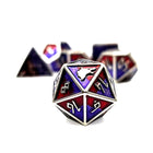 Geri - Norse Themed Metal Dice Set-Zinc Alloy Dice-Norse Foundry-Dungeons and Dragons-DND Dice-D20-Metal Dice Set-DND-DND Metal Dice Set-Perfect for Tabletop RPGs
