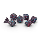 Giant Slayer - Nimbus™ 7 Piece RPG Set 6063 Aluminum Wondrous Dice-Aluminum Dice-Norse Foundry-Norse Foundry-aluminum dice-dungeons & dragons-d&d dice set-rpg dice set-aluminum d&d dice set-d&d-lightweight-perfect for tabletop rpgs