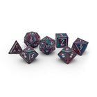 Giant Slayer - Nimbus™ 7 Piece RPG Set 6063 Aluminum Wondrous Dice-Aluminum Dice-Norse Foundry-Norse Foundry-aluminum dice-dungeons & dragons-d&d dice set-rpg dice set-aluminum d&d dice set-d&d-lightweight-perfect for tabletop rpgs