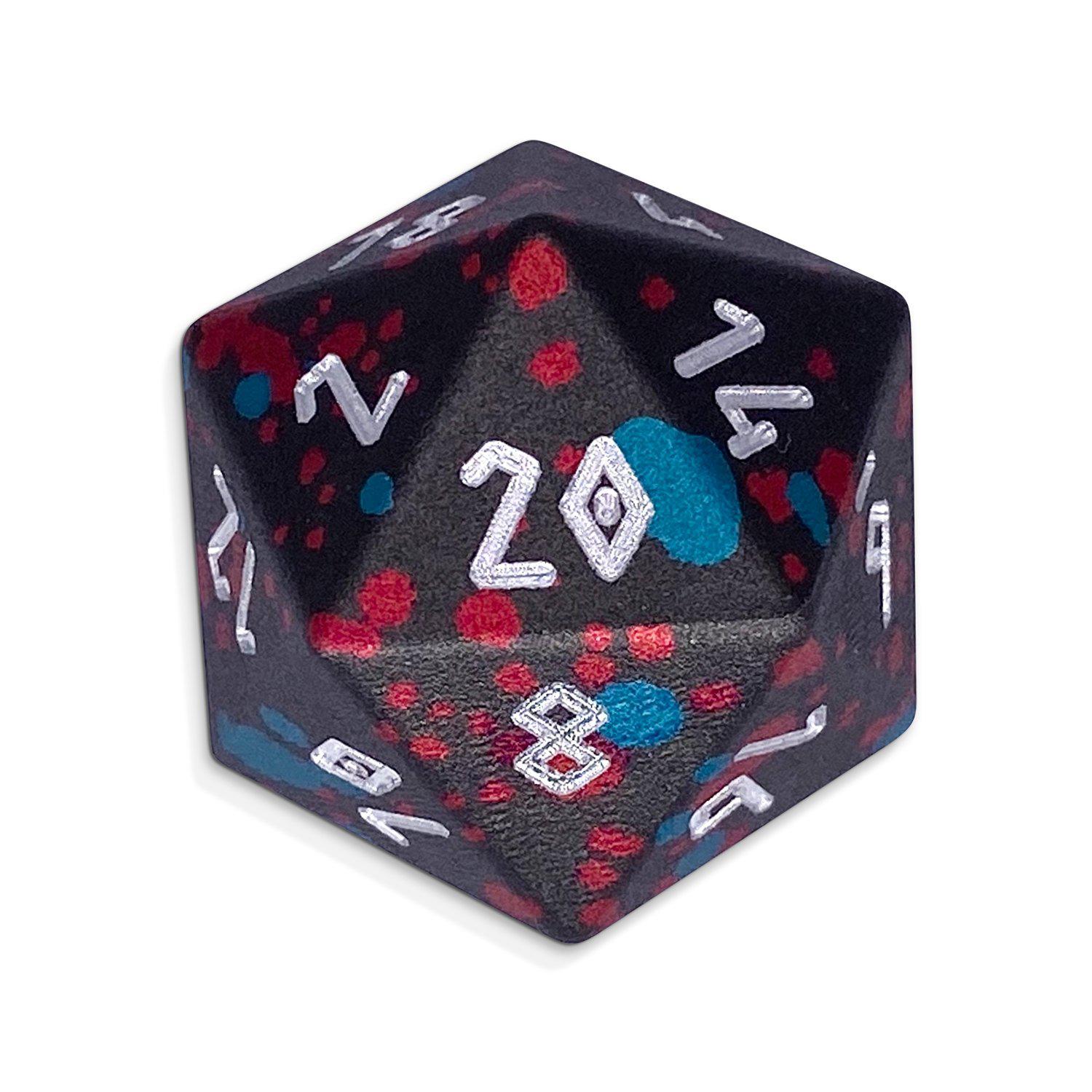 Single Wondrous Dice® D20 in Giant Slayer by Norse Foundry 6063 Aircraft Grade Aluminum - NOR 02405