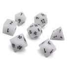 Glowstone Blue - 7 Piece RPG Set Gemstone Dice-Gemstone Dice-Norse Foundry-Gemstone Dice-Dungeons & Dragons Dice-Gem Dice-DnD Dice-Gaming Dice-Perfect for Tabletop RPGs-Dice Set