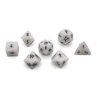 Glowstone Green - 7 Piece RPG Set Gemstone Dice-Gemstone Dice-Norse Foundry-Gemstone Dice-Dungeons & Dragons Dice-Gem Dice-DnD Dice-Gaming Dice-Perfect for Tabletop RPGs-Dice Set
