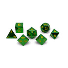 Goblin Horde - 7 Piece Metal D&D & RPGs Dice Set-Zinc Alloy Dice-Norse Foundry-Norse Foundry-dungeons & dragons-d&d dice set-rpg dice set-d20-metal dice set-d&d-perfect for tabletop rpgs