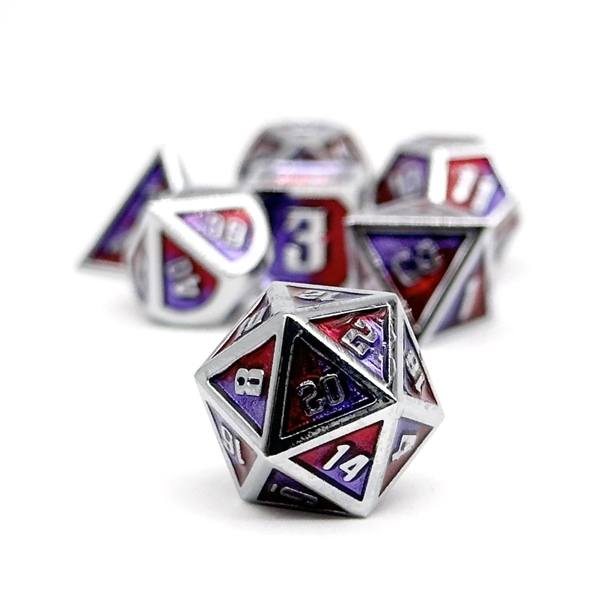 Gravestones - Ghost Reaper - Metal Dice Set-Metal - Zinc Alloy Dice-Norse Foundry-dice-dungeons & dragons-d&d-dungeons & dragons-metal dice