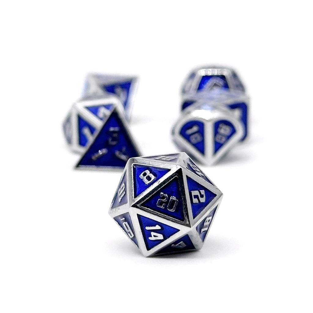 Gravestones - Nightshade - Metal Dice Set-Metal - Zinc Alloy Dice-Norse Foundry-Norse Foundry-dungeons & dragons-d&d dice set-rpg dice set-d20-metal dice set-d&d-mini dice set-14mm-perfect for tabletop rpgs