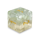 Green Fluorite - Single D6 Gemstone Dice-Gemstone Dice-Norse Foundry-Gemstone Dice-Dungeons and Dragons Dice-Gem Dice DnD Dice-Gaming Dice-Perfect for Tabletop RPGs-D6