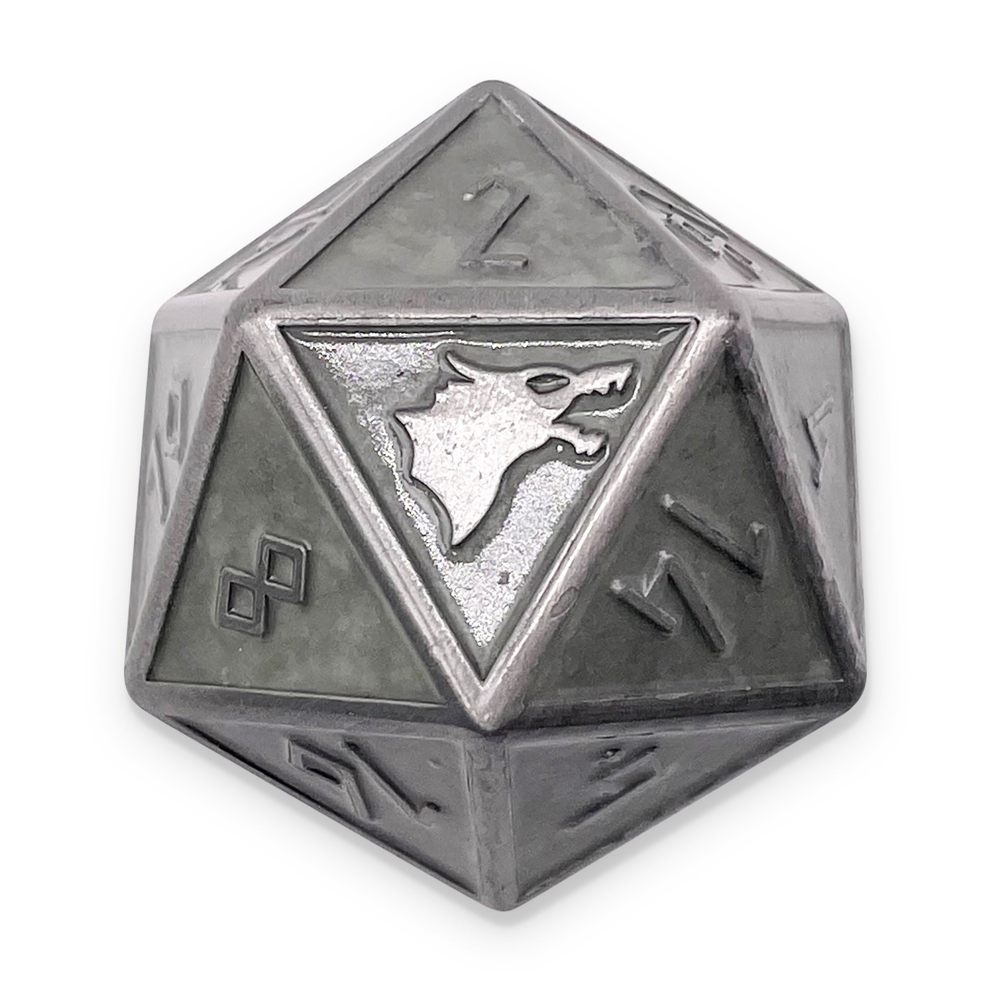 Green Slime - Norse 45MM Alloy Metal Boulder®-Metal - Zinc Alloy Dice-Norse Foundry-Norse Foundry-dungeons & dragons-d&d dice-rpg dice-d20-metal dice-d&d-45mm-oversize-boulder-perfect for tabletop rpgs