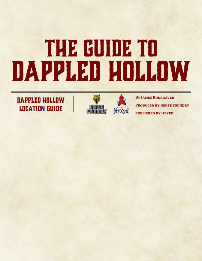 Guide To Dappled Hollow Pathfinder 2nd Edition