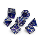 Hati - Norse Themed Metal Dice Set-Zinc Alloy Dice-Norse Foundry-Dungeons and Dragons-D&D Dice-D20-Metal Dice Set-DND-DND Metal Dice Set-Perfect for Tabletop RPGs