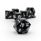 Hawk's Eye - 7 Piece RPG Set Gemstone Dice-Gemstone Dice-Norse Foundry-Gemstone Dice-Dungeons and Dragons Dice-Gem Dice-DND Dice-Gaming Dice-Perfect for Tabletop RPGs-Dice Set