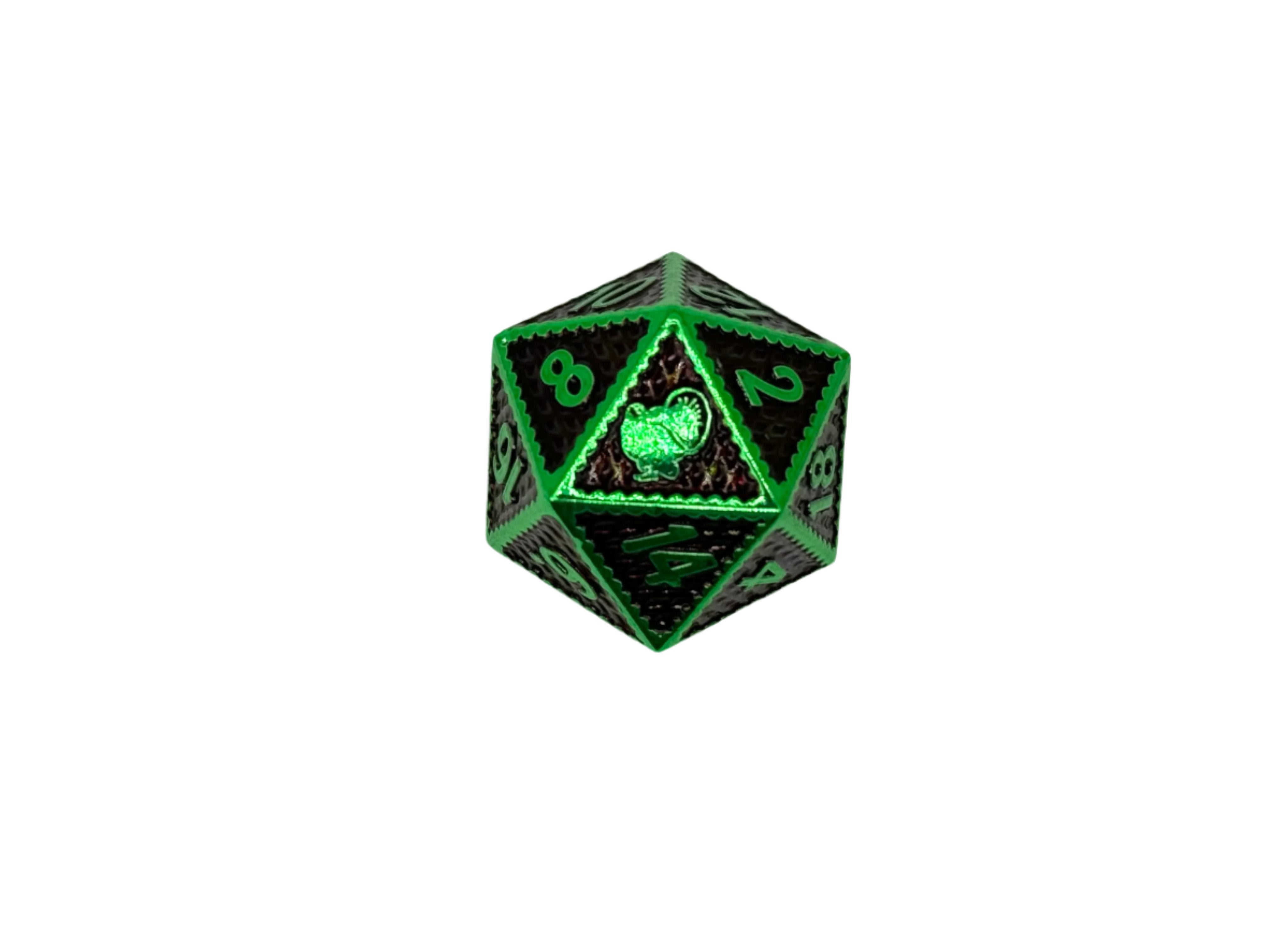 Holiday Mystery Metal D20-Norse Foundry-d20-dice-dungeons and dragons-d&d-dnd d20-dungeons & dragons-mystery deal