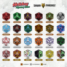 Holiday Mystery Metal D20-Norse Foundry-Norse Foundry-d20-dice-dungeons and dragons-dnd-d&d d20-dungeons & dragons-mystery deal