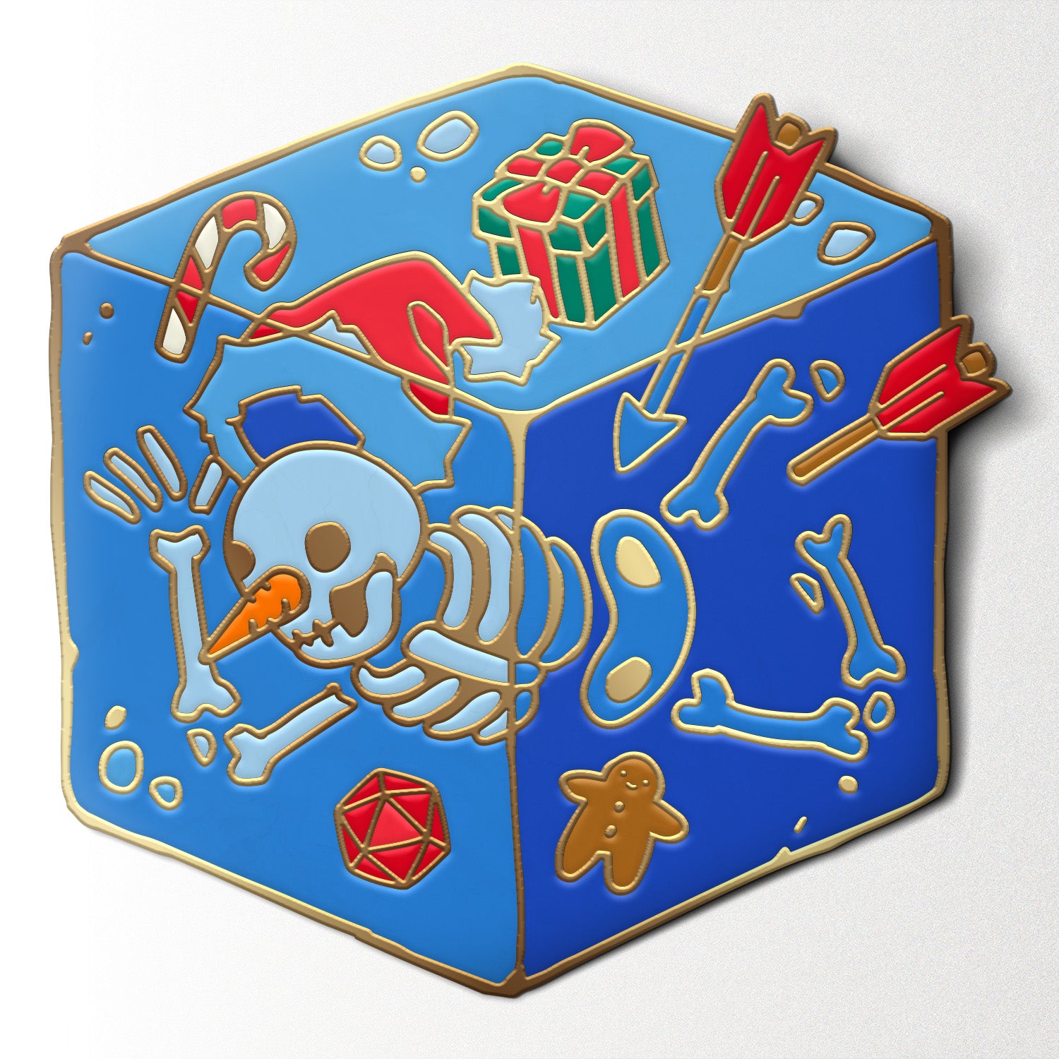 Holiday Mystery Pin-Norse Foundry-dungeons and dragons-dnd-d&d pins-dungeons & dragons-Pins-Mystery-Mystery Pins