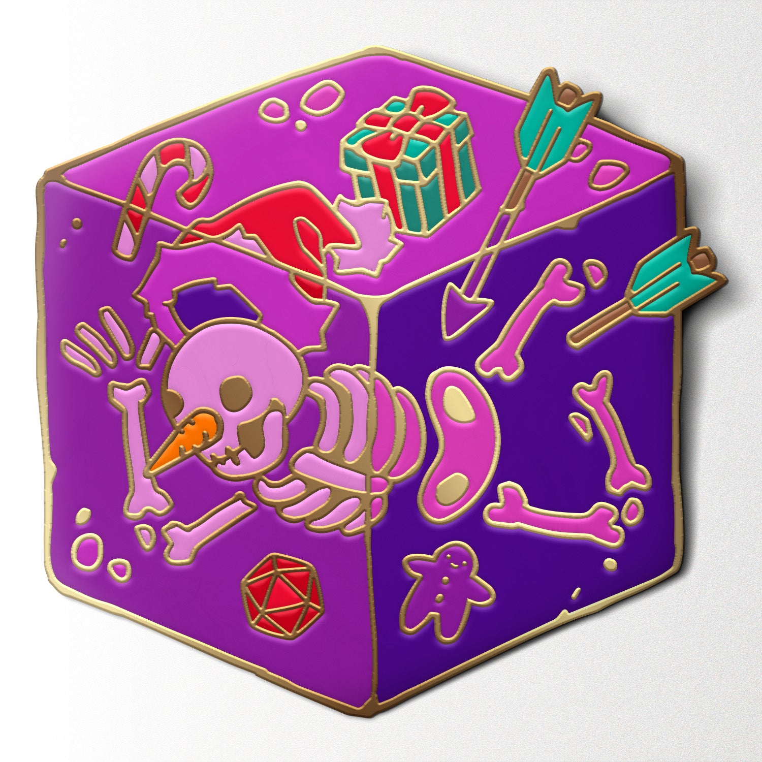 Holiday Mystery Pin-Norse Foundry-dungeons and dragons-dnd-d&d pins-dungeons & dragons-Pins-Mystery-Mystery Pins