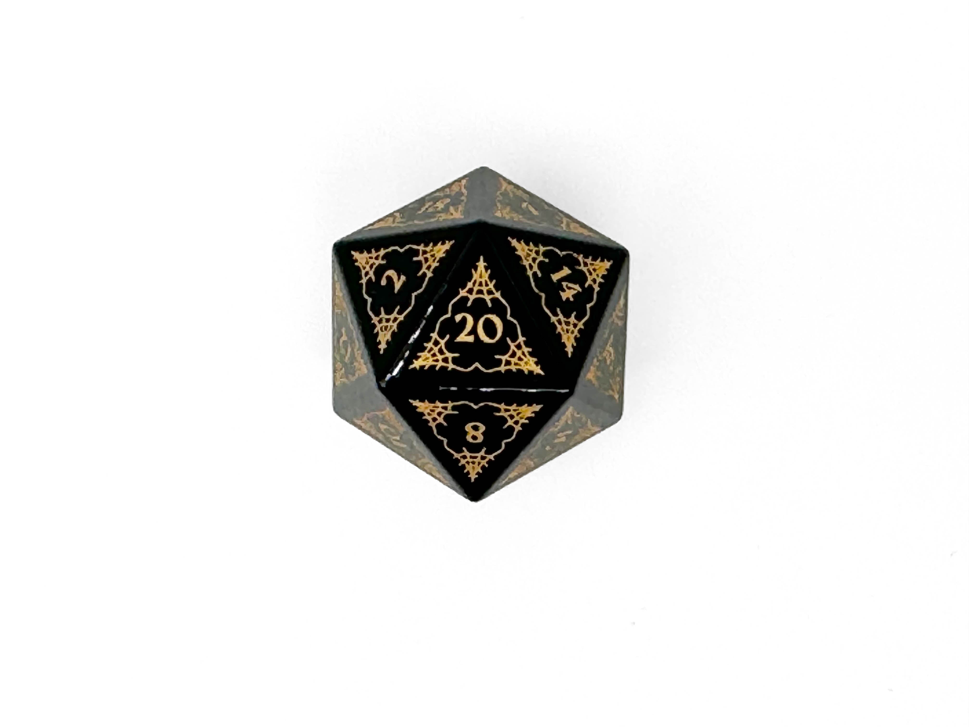 Holiday Wonderland Stone D20-Mystery Deals-Norse Foundry-dice-dungeons and dragons-dnd-dungeons & dragons-gemstone dice-d20-Mystery-Mystery D20-mystery-deal
