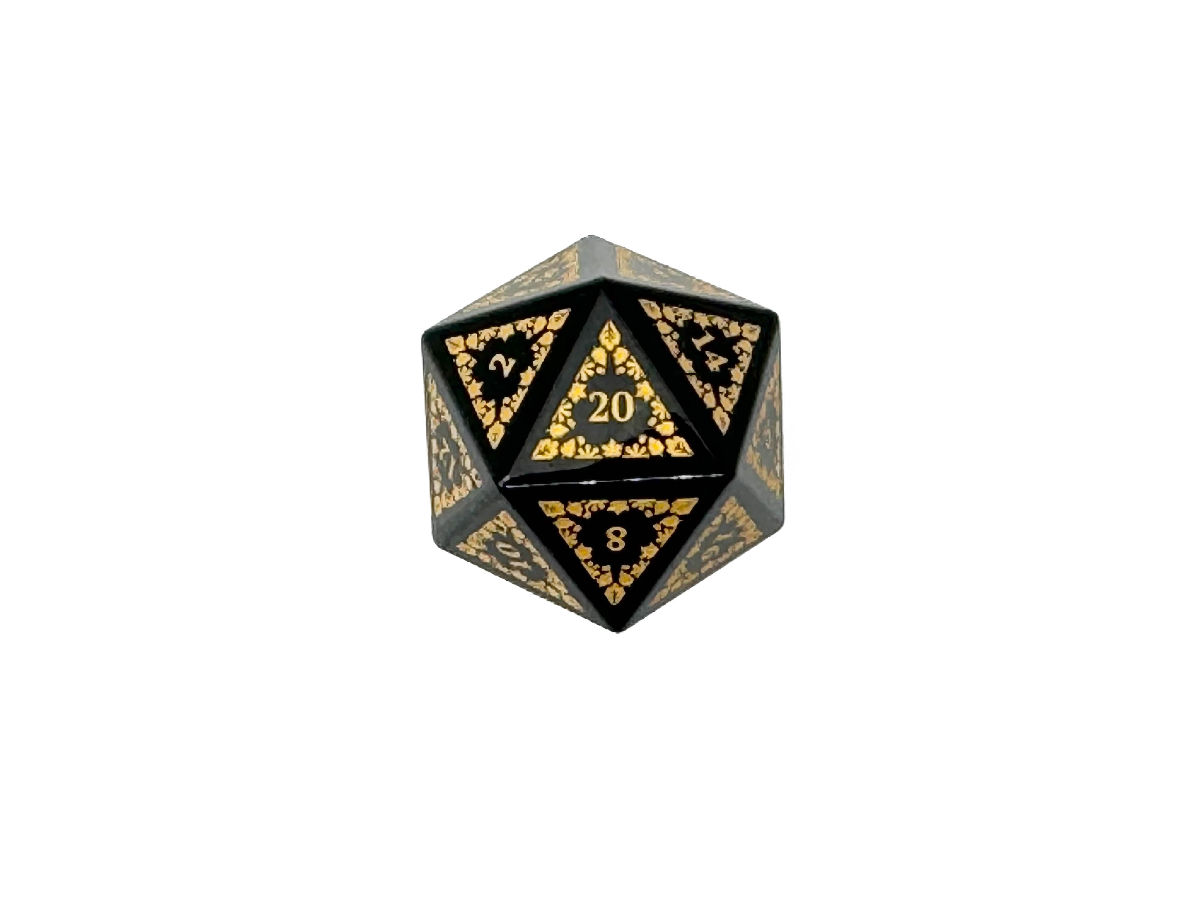 Holiday Wonderland Stone D20-Norse Foundry-d20-dice-dungeons and dragons-d&d-dnd d20-dungeons & dragons-mystery deal