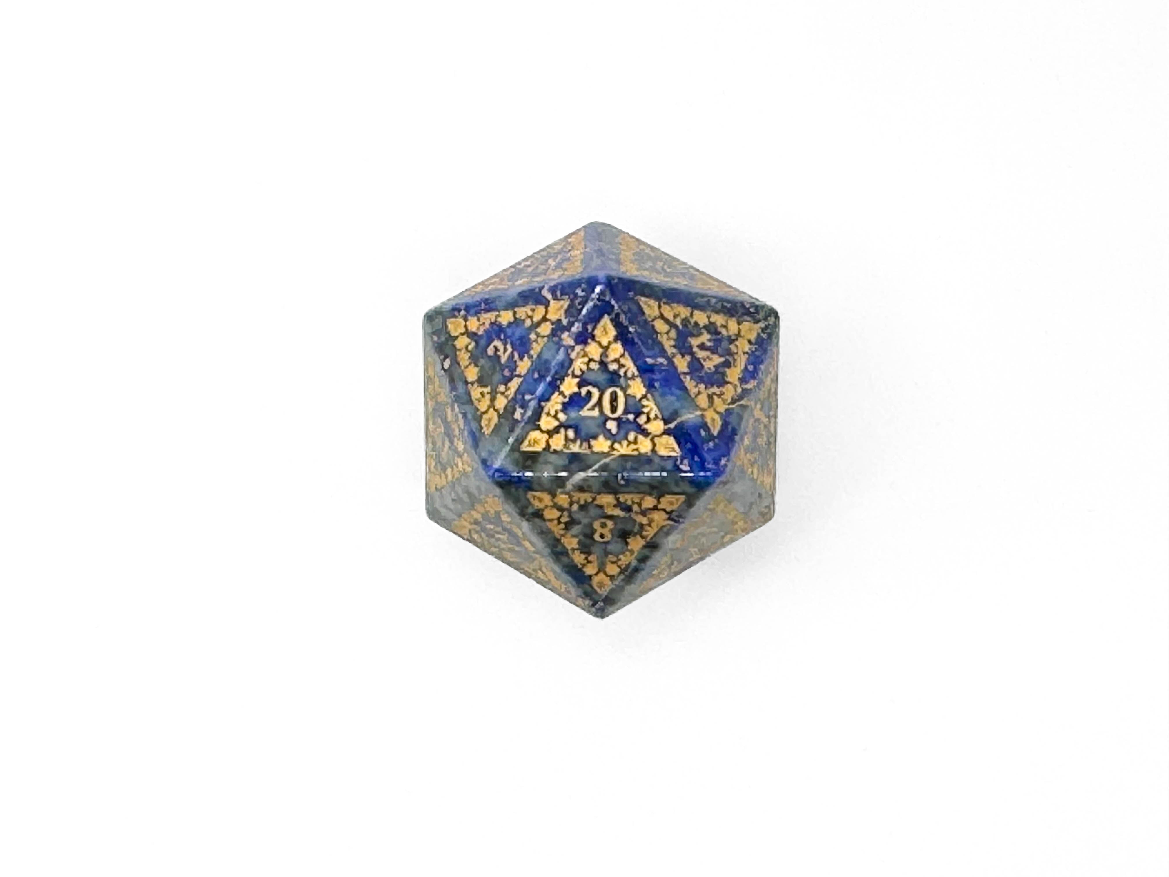 Holiday Wonderland Stone D20-Norse Foundry-d20-dice-dungeons and dragons-d&d-dnd d20-dungeons & dragons-mystery deal