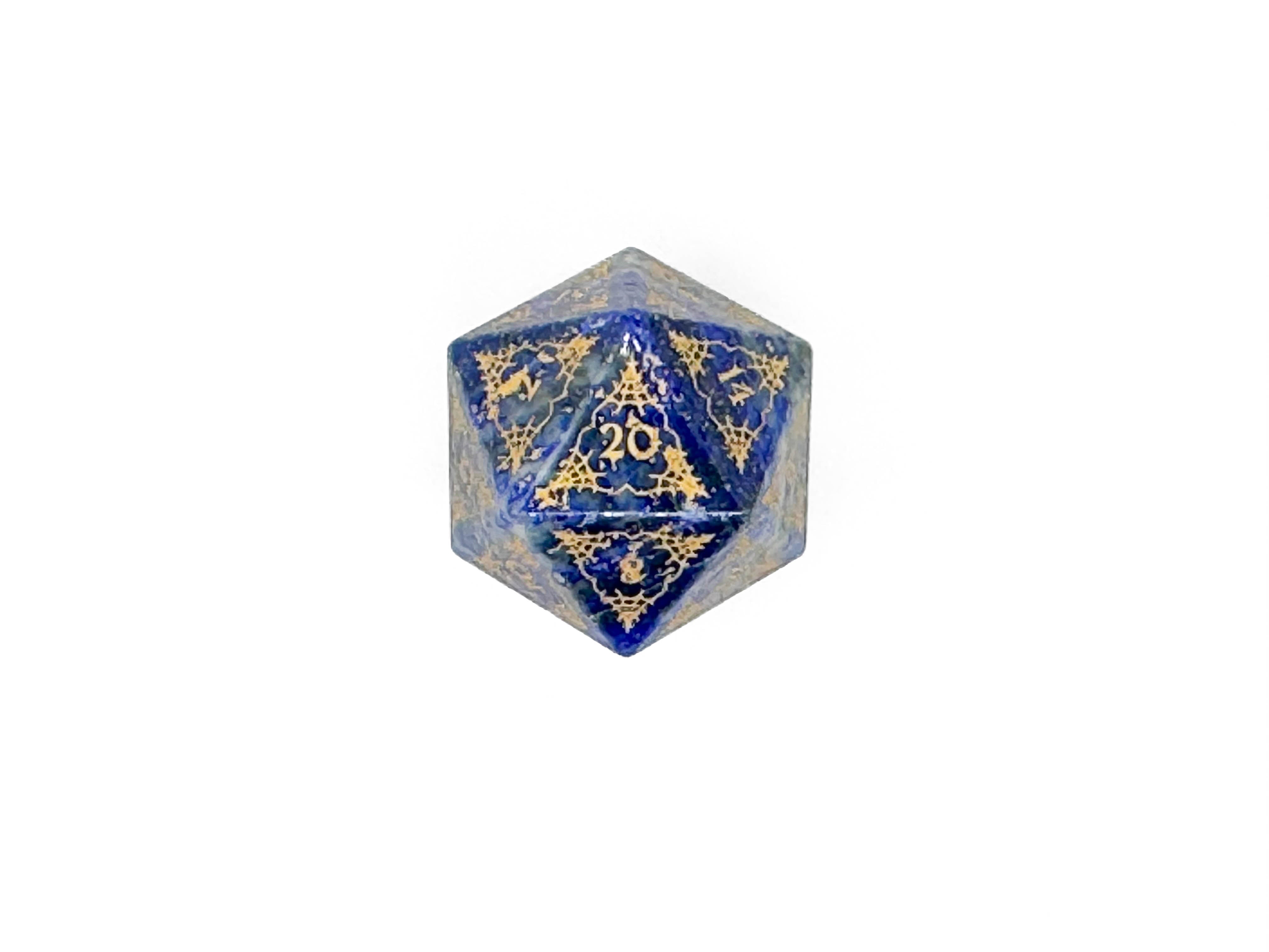Holiday Wonderland Stone D20-Norse Foundry-d20-dice-dungeons and dragons-d&d-dnd d20-dungeons & dragons-mystery deal